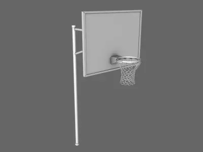 Basketball Hoop Free 3D model