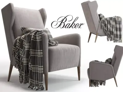 Baker ICARUS CHAIR  furniture  No 6275C 3D model