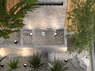 fountain vol 18-garden 3D model