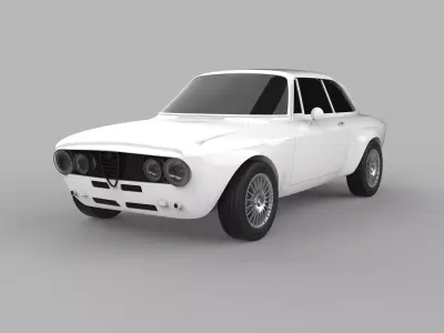 Alfa Romeo GTAM  3D model