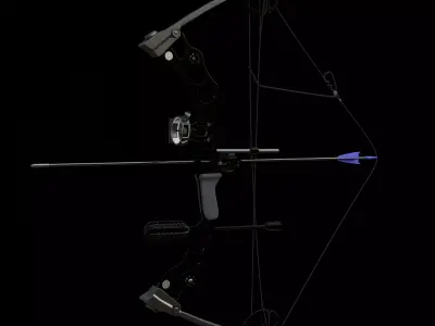 Tactical Archery Bow 3D model