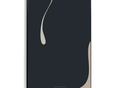 Plaster Two Photo Frame 528 Low-poly 3D model