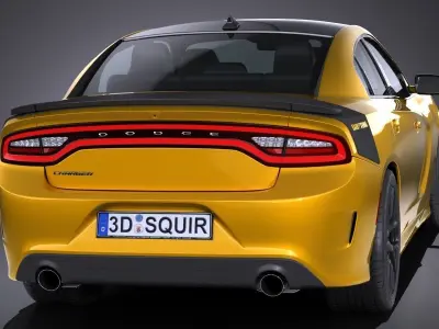 Dodge Charger Daytona 2017 3D model