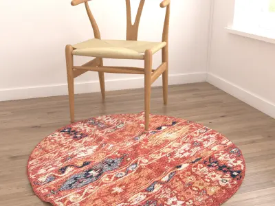 Rugs No 37 Low-poly 3D model