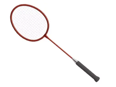 Badminton Racket 3D model