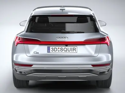 Audi Q8 E-Tron 2024 3D model