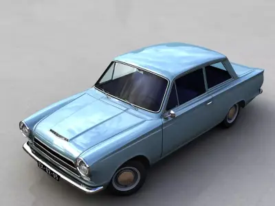 CONSUL CORTINA MK1 1962 3D model