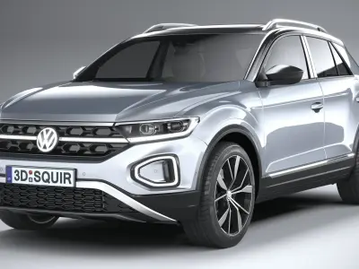 Volkswagen T-Roc Regular 2022 3D model