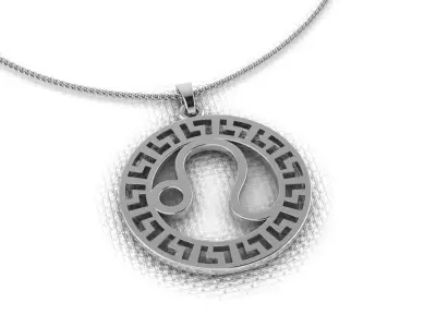 Jewelry pendants in the form of zodiac signs 3D print model
