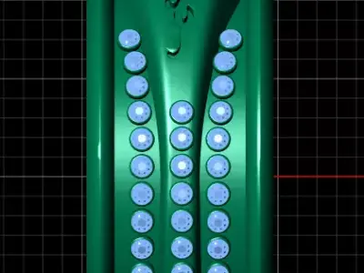 Luxury Dome Top Gold Ring 3D Printable Jewelry Model 3D print model