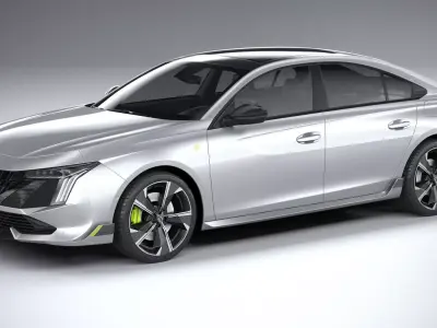 Peugeot 508 PSE 2023 3D model