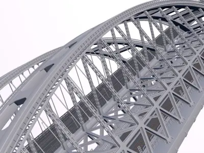 Crimean Bridge 3D model