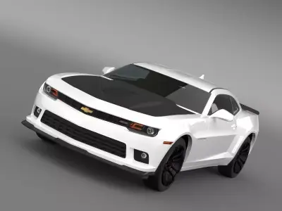 Chevrolet Camaro 1LE 2010 3D model