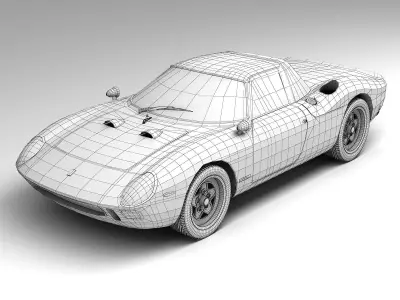 Ferrari 250 LM Berlinetta 3D model