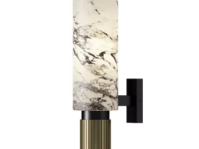 Marmeren Wall Lamp 3D model