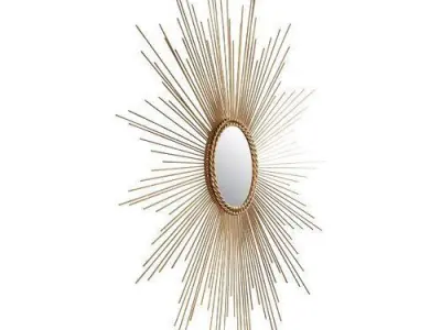 Kensley Wall Mirror 3D model