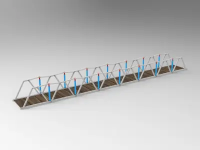Pneumatic Bridge 3D print model