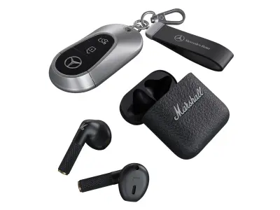 Men Accessories Set 3D model