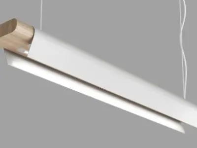 S08 Linear pendent light from FILD Low-poly 3D model