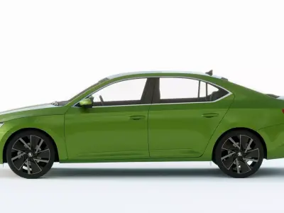 Skoda Superb 2020 3D model