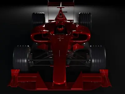 Generic F1 Car 3D model