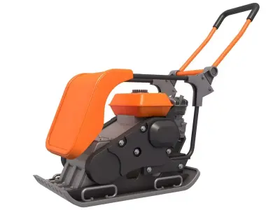 Vibratory Plate Compactor 3D model