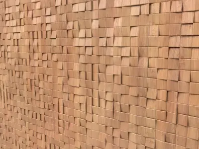 Parametric Wall 06 3D model