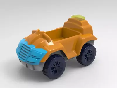 ATV vehicle 3D model