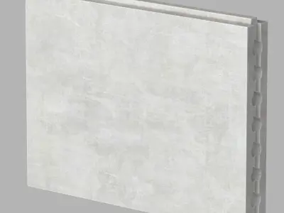 Plate wall n1 3D model