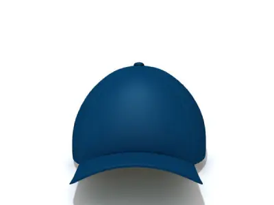 Baseball Cap 3D model