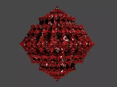 religion kaleidoscope decorative accessories 3D model