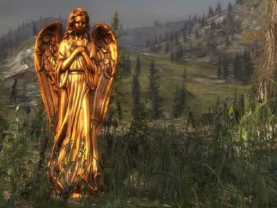 3DRT - Ancient statues pack   Low-poly 3D model