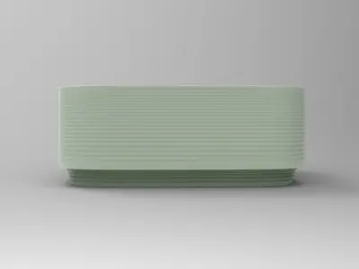 Nugy Cable Box Low-poly 3D model