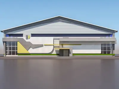 Sport Complex 3D model