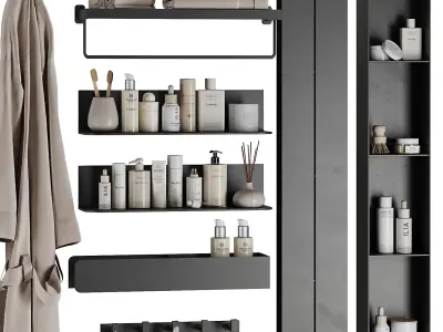 Bathroom accessories SetV33 3D model