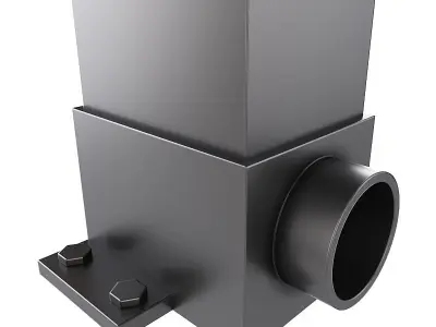 Motorized Pergola 4 3D model