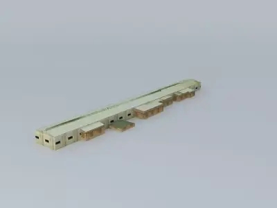 Olympic Dam Uranium Mine Warehouse Free 3D model