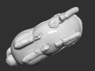 horse 3D print model