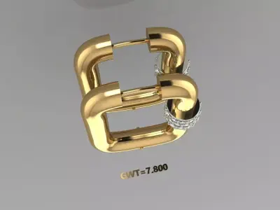 FASION EARING 3D model