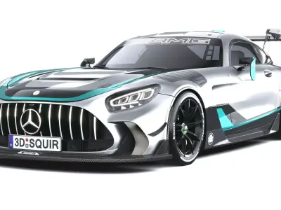 Mercedes-Benz AMG GT2 Edition W16 2025 3D model