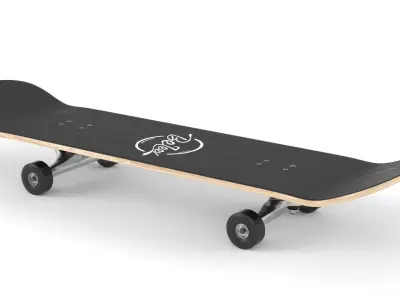 Skateboard two skateboards 3D model
