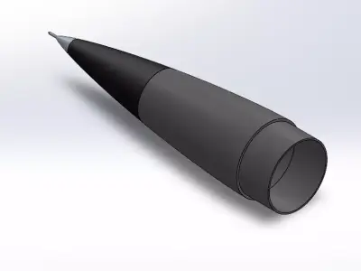 Nosecone VON KARMAN SERIES LD HAACK  3D print model