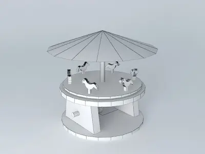 carousel project Free 3D model