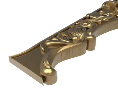 decorative pattern ready for 3D printing 3D model 2