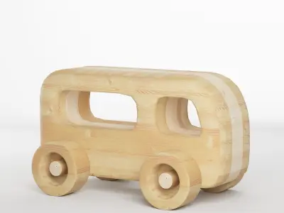 Fred and Rick Wooden Toys 3D model