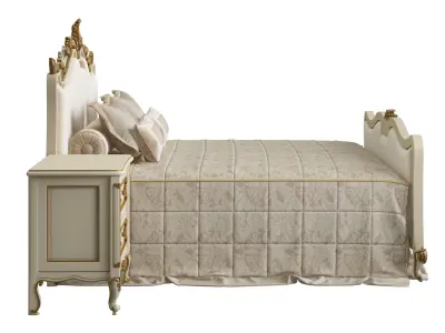 Angelo Cappellini Wagner Bed 3D model