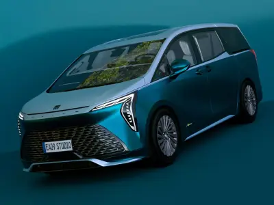 2024 Buick GL8 Century 3D model