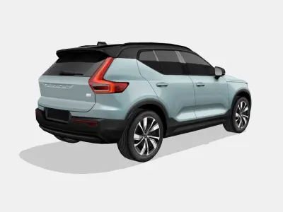 Volvo XC40 Recharge 2020 Low-poly 3D model