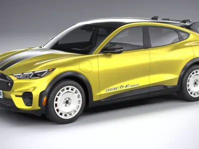 Mustang Mach-E Rally 2024 3D model