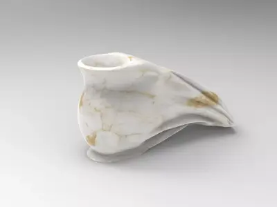 Seo Vase Low-poly 3D model